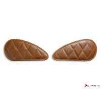 LUIMOTO TANK LEAF DIAMOND Tank Pads for the Triumph Bonneville, Thruxton, and Scrambler LUIMOTO TANK LEAF DIAMOND Tank Pads for the Triumph Bonneville, Thruxton, and Scrambler